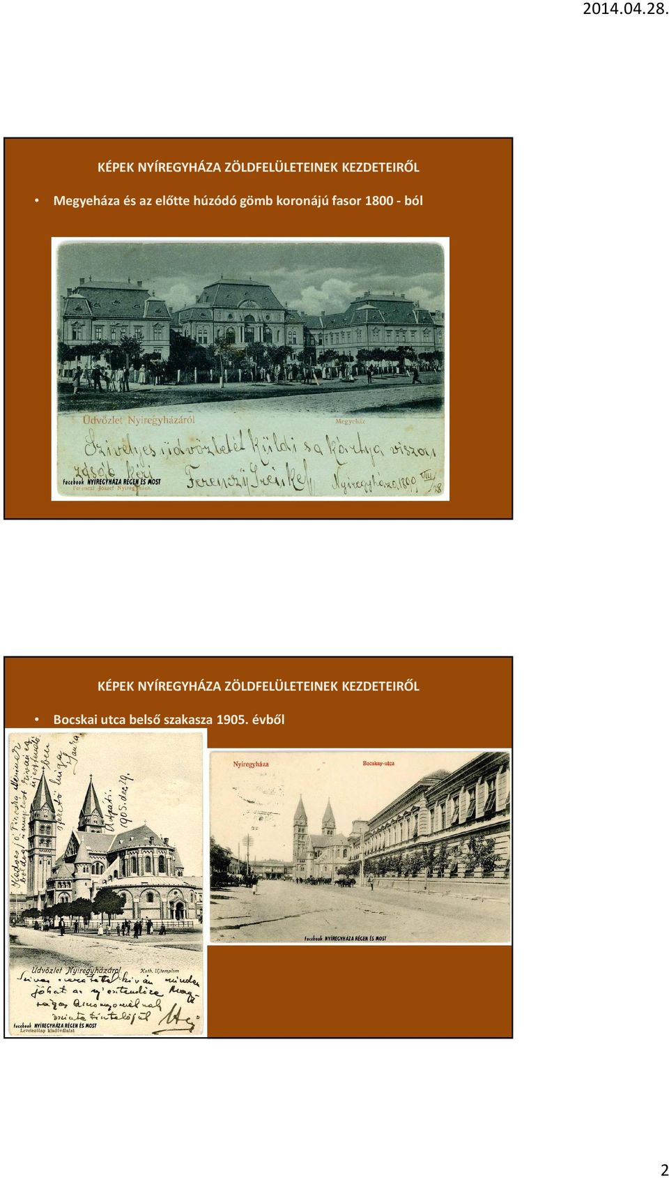 fasor 1800 - ból  Bocskai utca belső szakasza