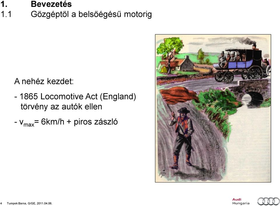 kezdet: - 1865 Locomotive Act (England)