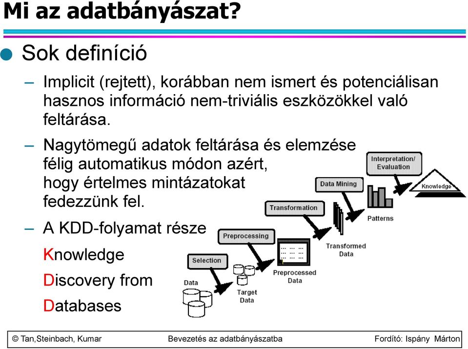 információ nem-triviális eszközökkel való feltárása.