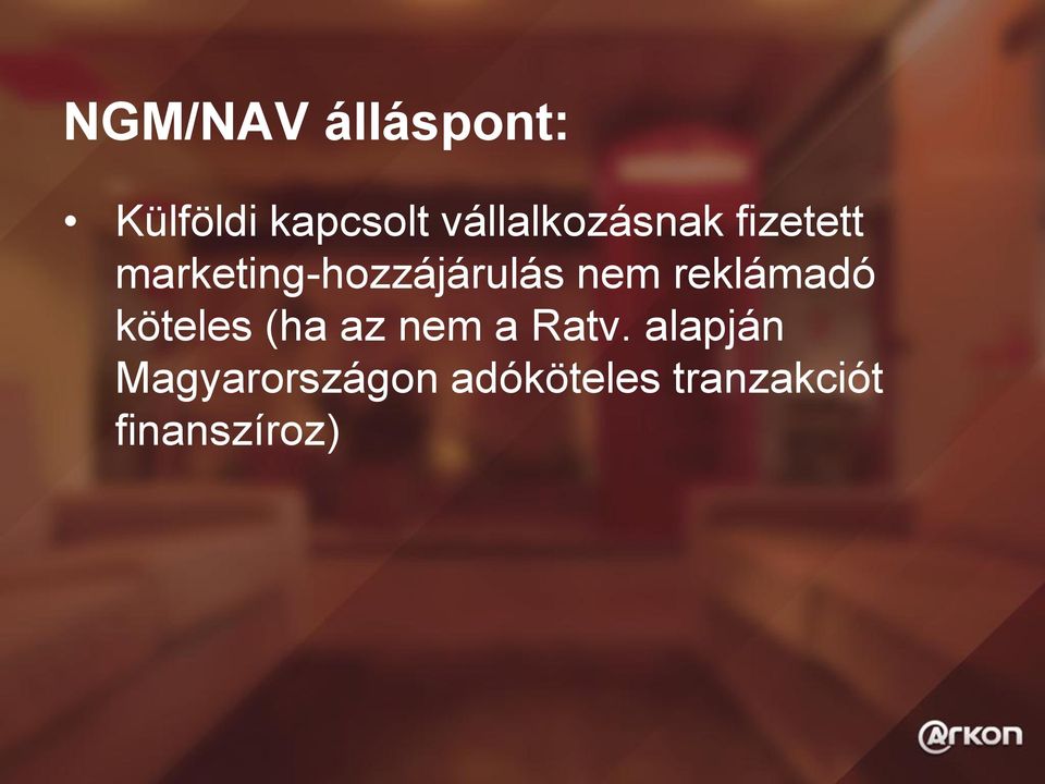 marketing-hozzájárulás nem reklámadó köteles