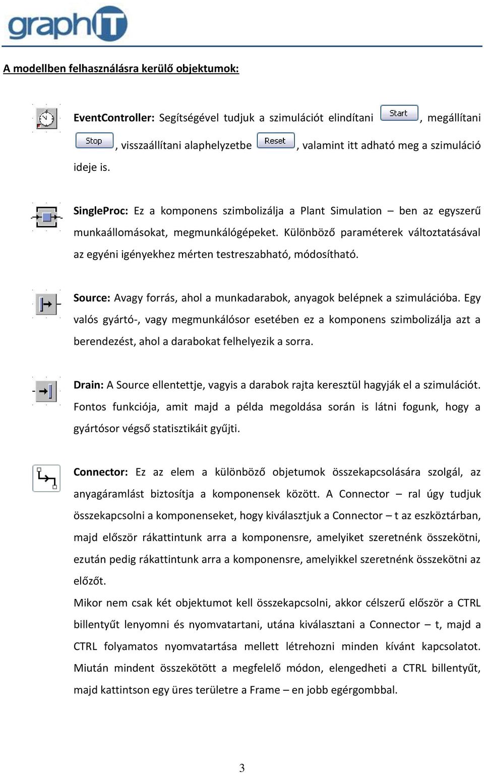 Különböző paraméterek változtatásával az egyéni igényekhez mérten testreszabható, módosítható. Source: Avagy forrás, ahol a munkadarabok, anyagok belépnek a szimulációba.