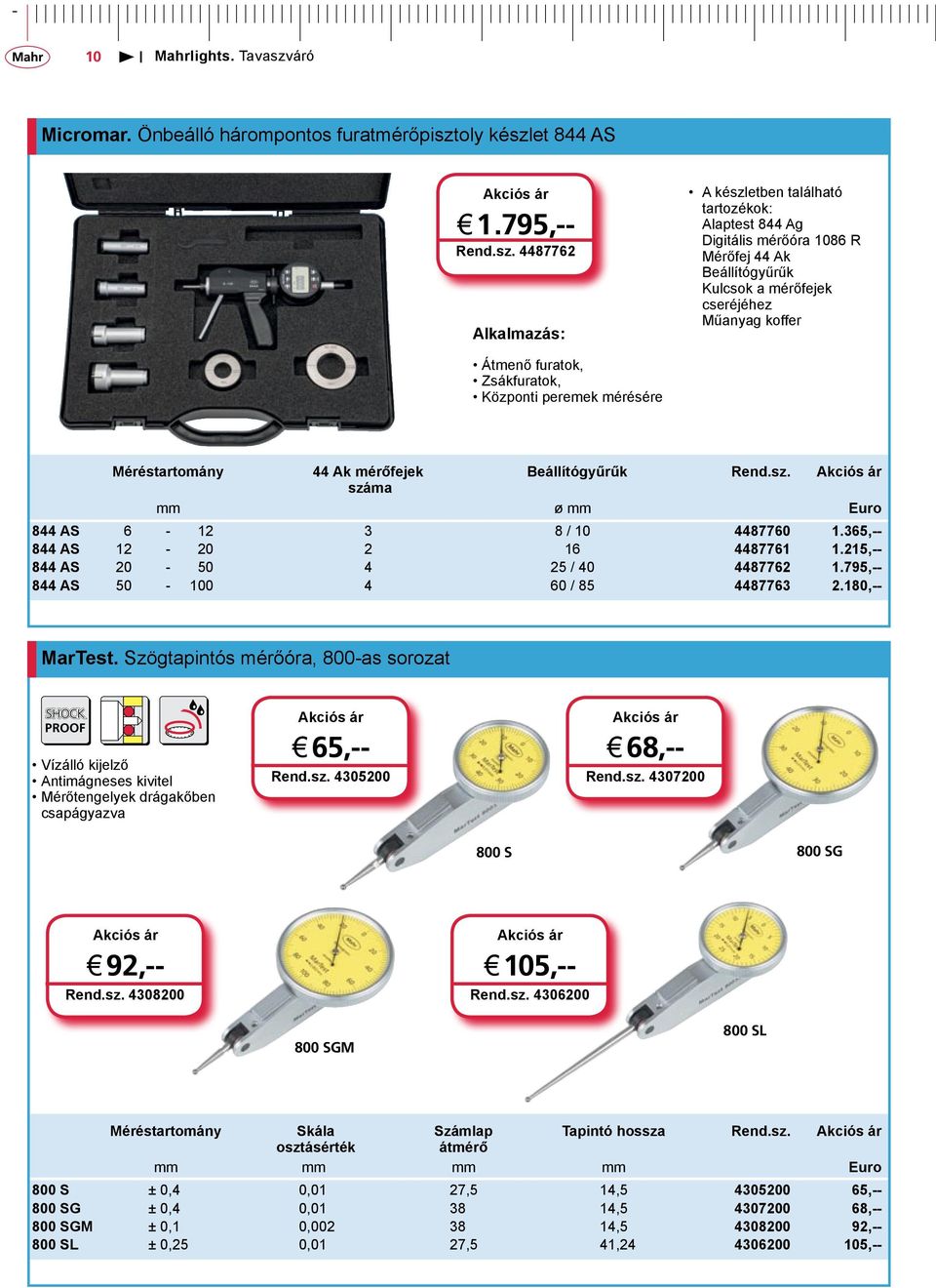 et 844 AS j 1.795,-- Rend.sz.