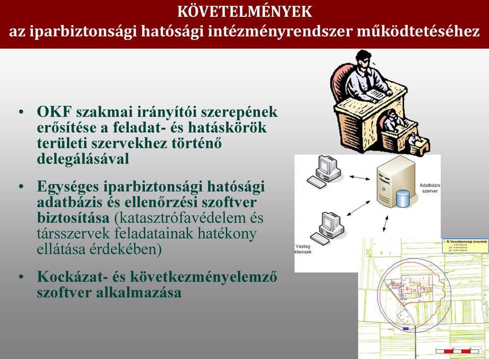 iparbiztonsági hatósági adatbázis és ellenőrzési szoftver biztosítása (katasztrófavédelem és
