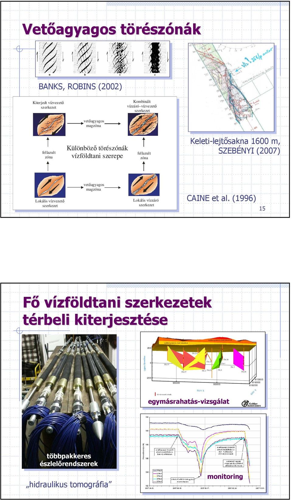 magzóna Lokális vízzáró Lokális vízzáró CAINE et al.