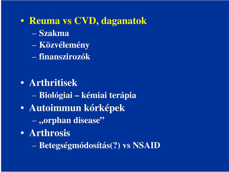 Biológiai kémiai terápia Autoimmun