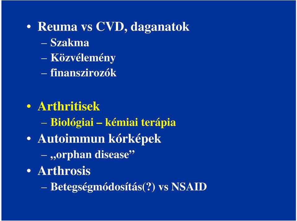 Biológiai kémiai terápia Autoimmun