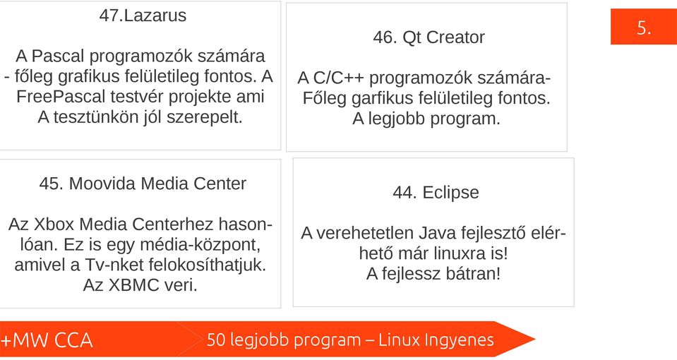 Qt Creator A C/C++ programozók számára- Főleg garfikus felületileg fontos. A legjobb program. 5. 45.