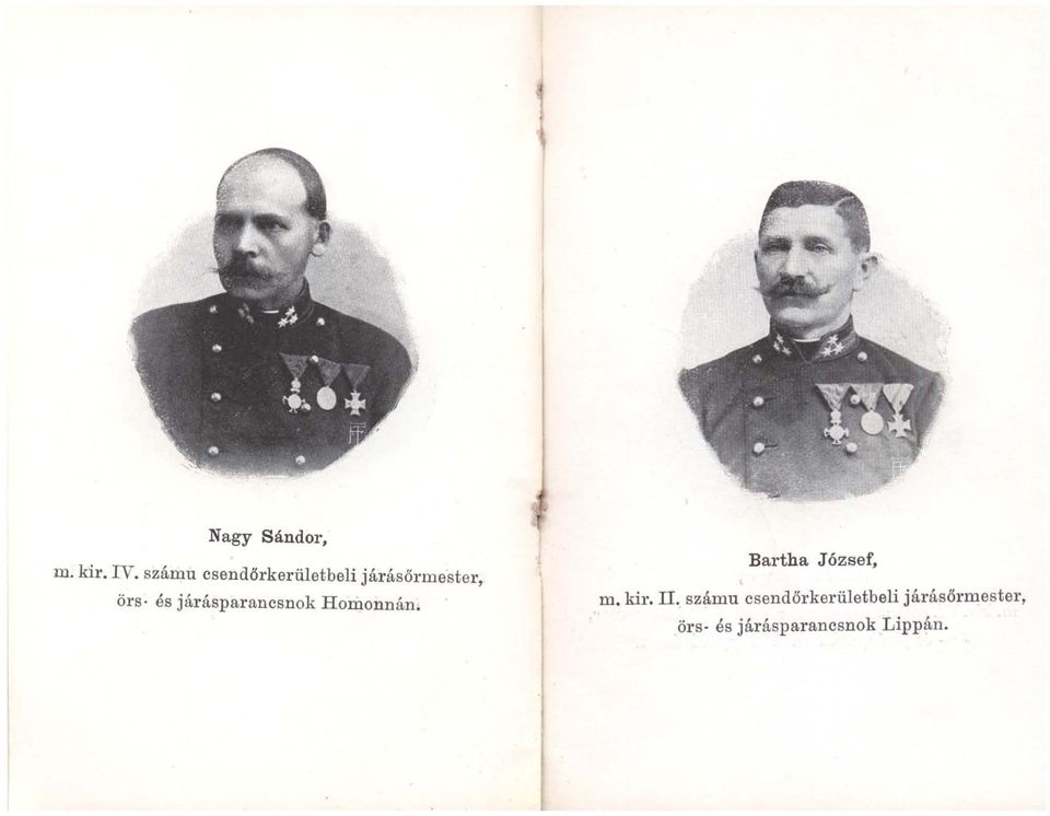 járásparancsnok Homonnán. Bartha József, m. kir.