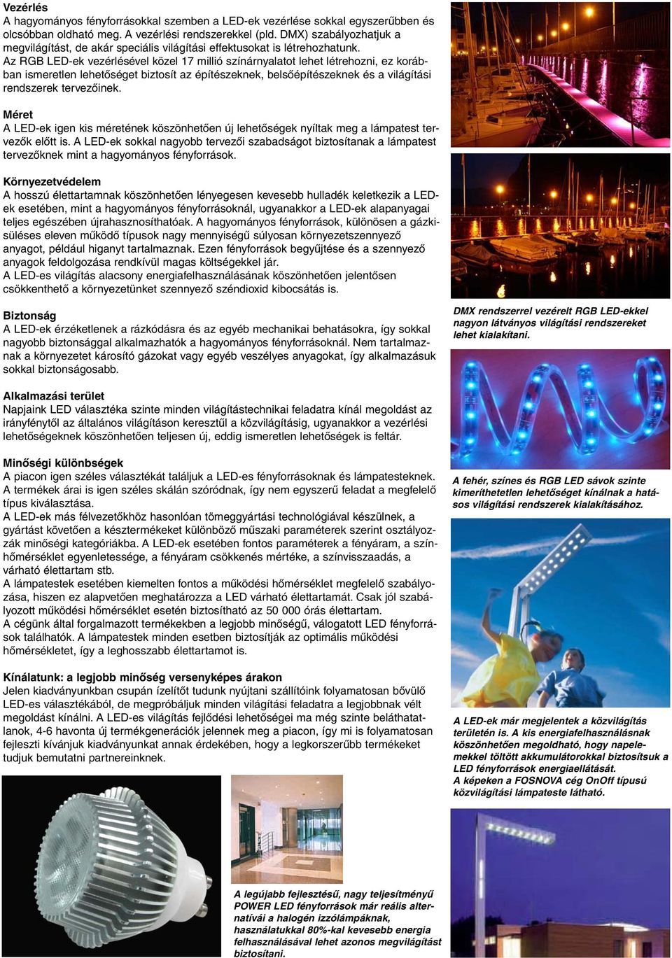 LED Világítástechnikai katalógus - PDF Free Download