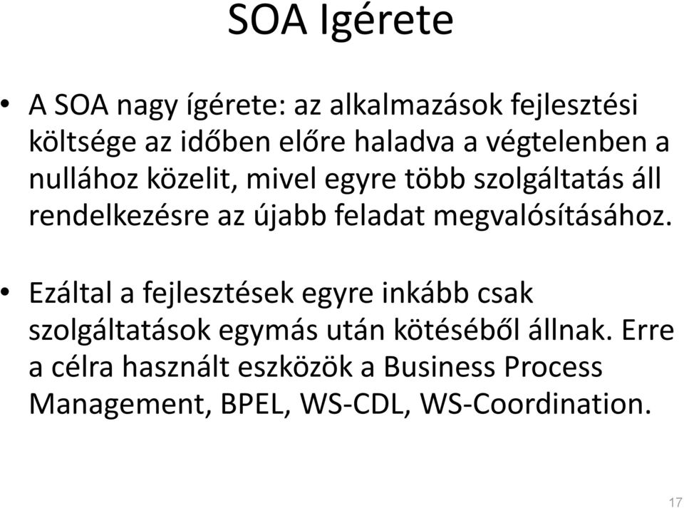 megvalósításához.