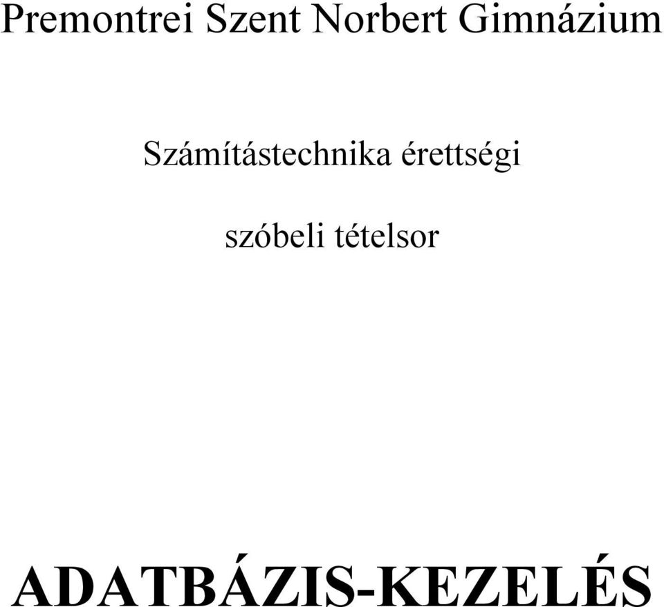 Számítástechnika