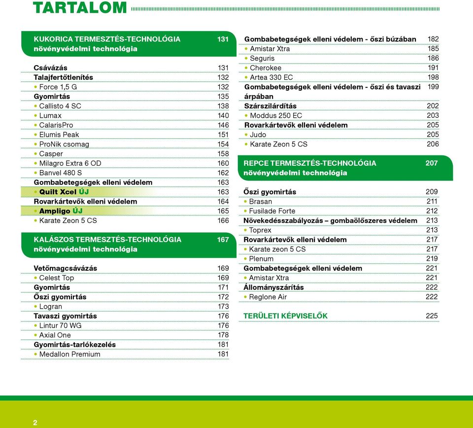 Szántóföldi növények. termesztés-technológiai ajánlat PDF Ingyenes letöltés