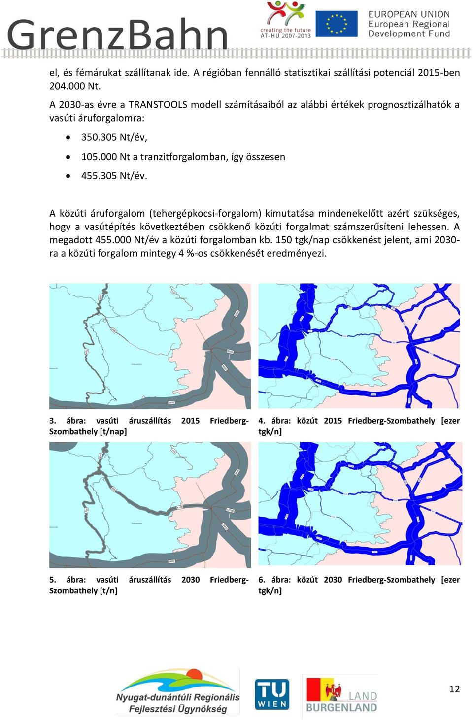 105.000 Nt a tranzitforgalomban, így összesen 455.305 Nt/év.