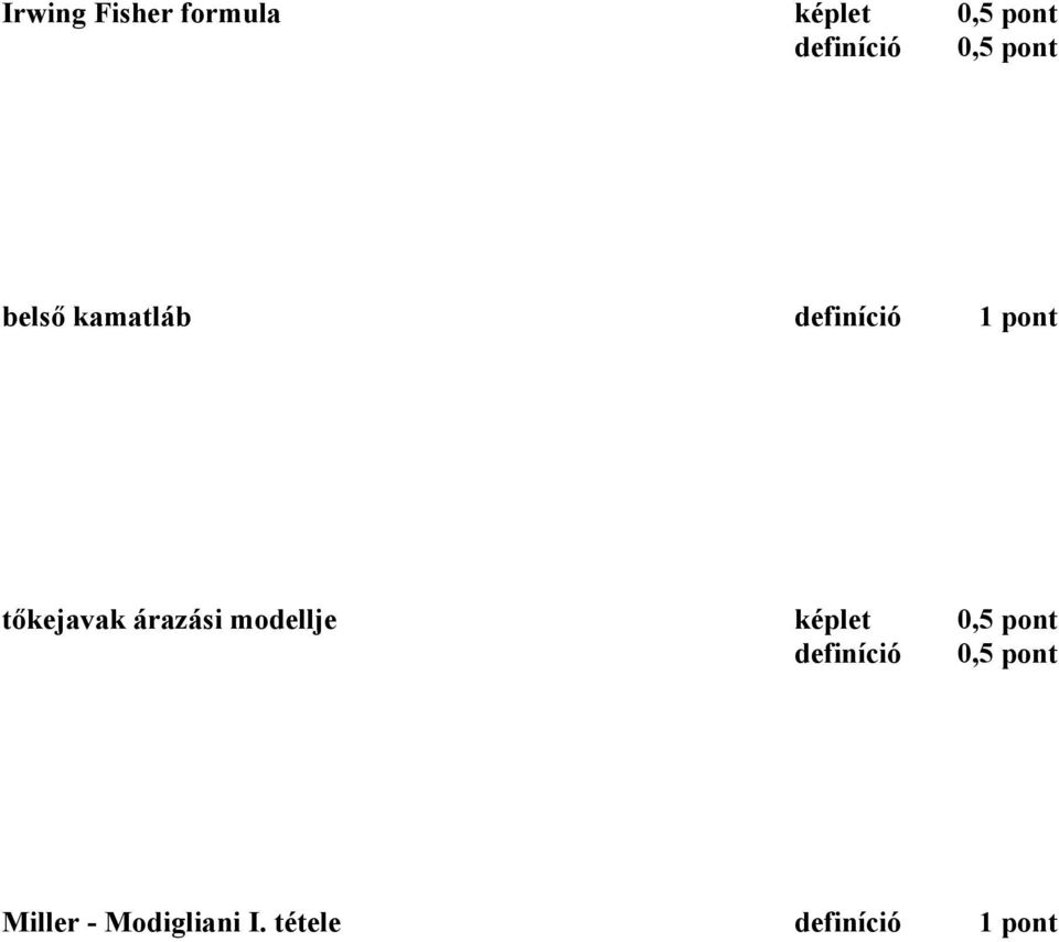 tőkejavak árazási modellje képlet 0,5