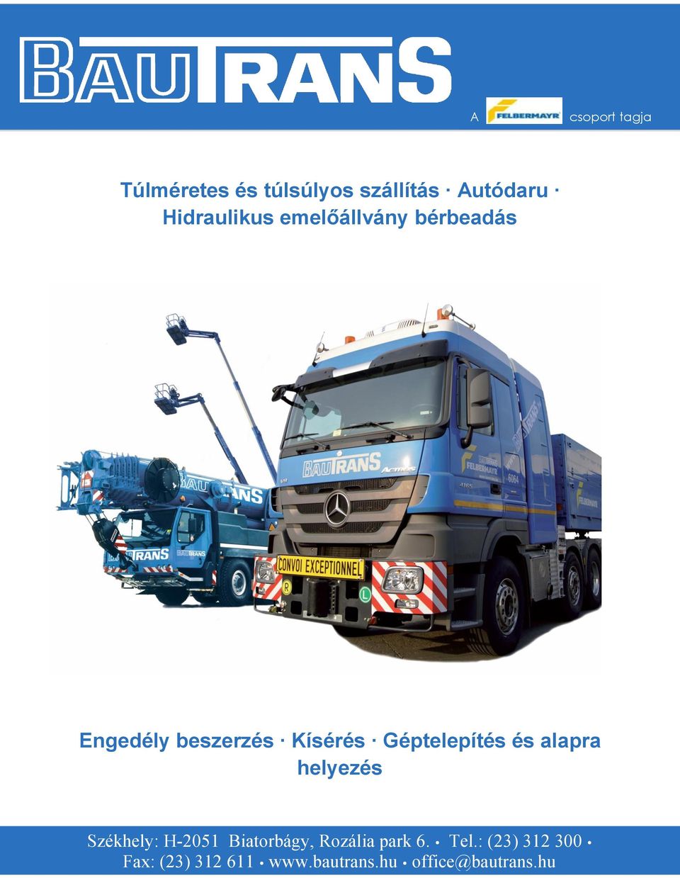Géptelepítés és alapra helyezés Bemutatkozás Székhely: Tel.
