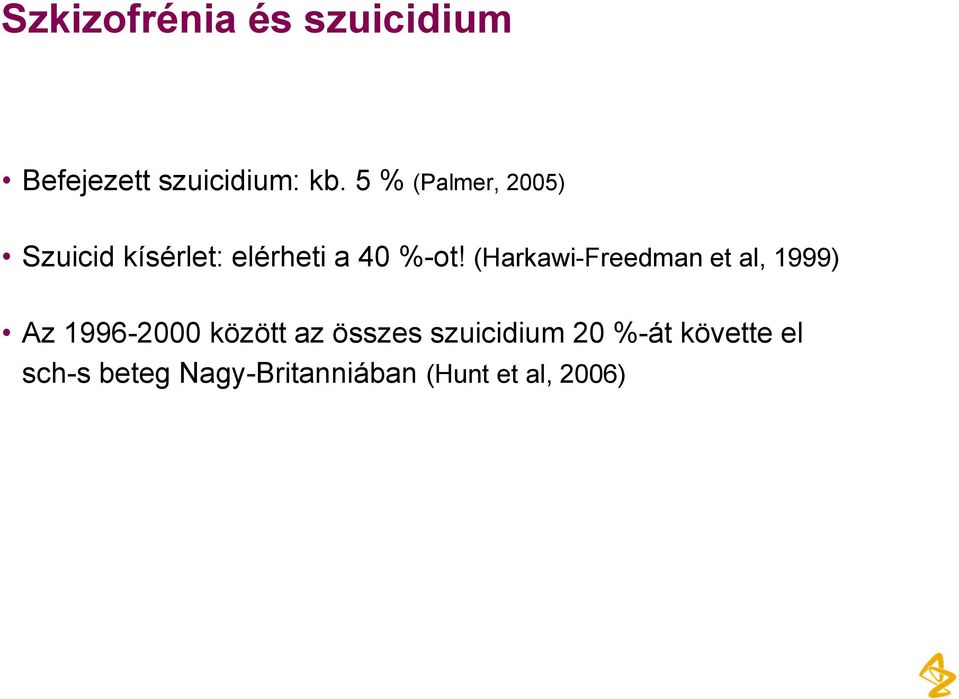 (Harkawi-Freedman et al, 1999) Az 1996-2000 között az összes