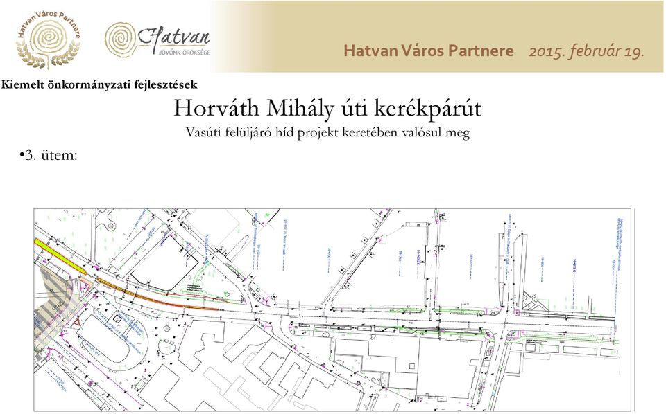 felüljáró híd projekt