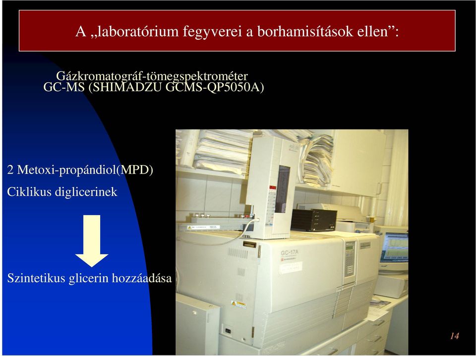 (SHIMADZU GCMS-QP5050A) 2 Metoxi-propándiol(MPD)