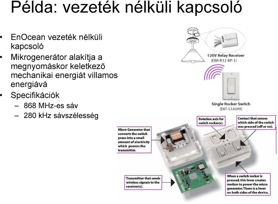 megnyomáskor keletkező mechanikai energiát