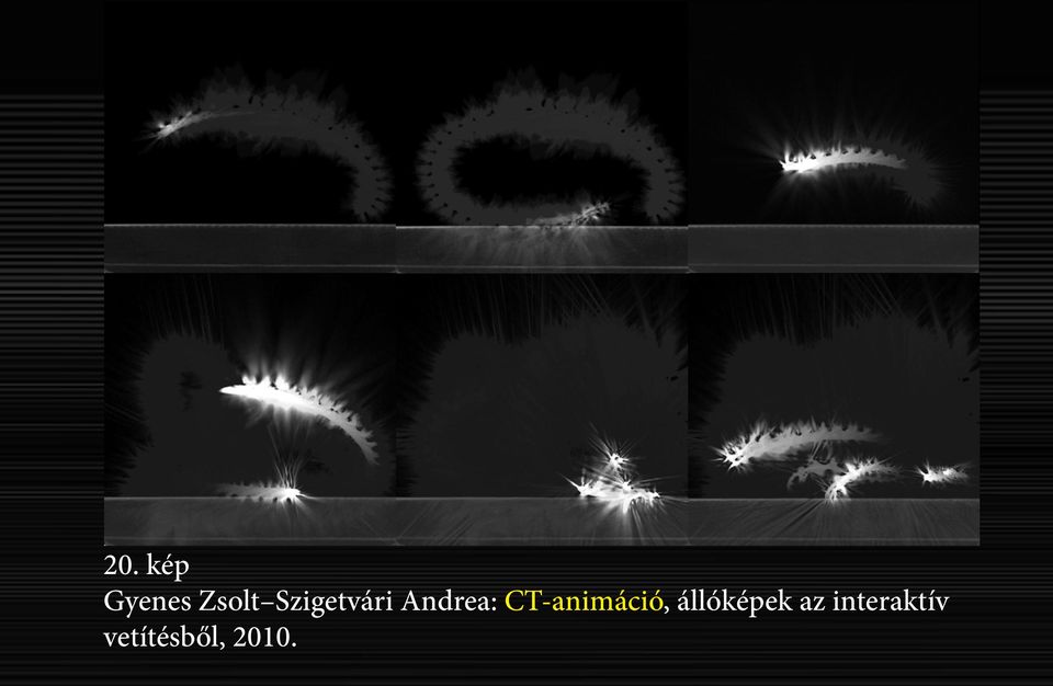 CT-animáció, állóképek