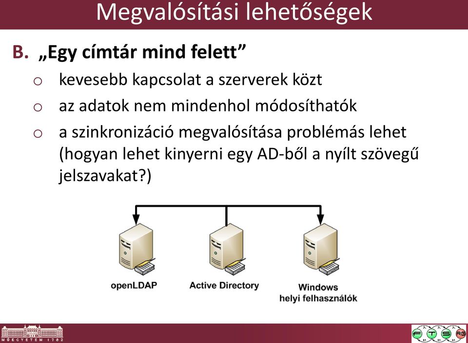 közt az adatok nem mindenhol módosíthatók a szinkronizáció