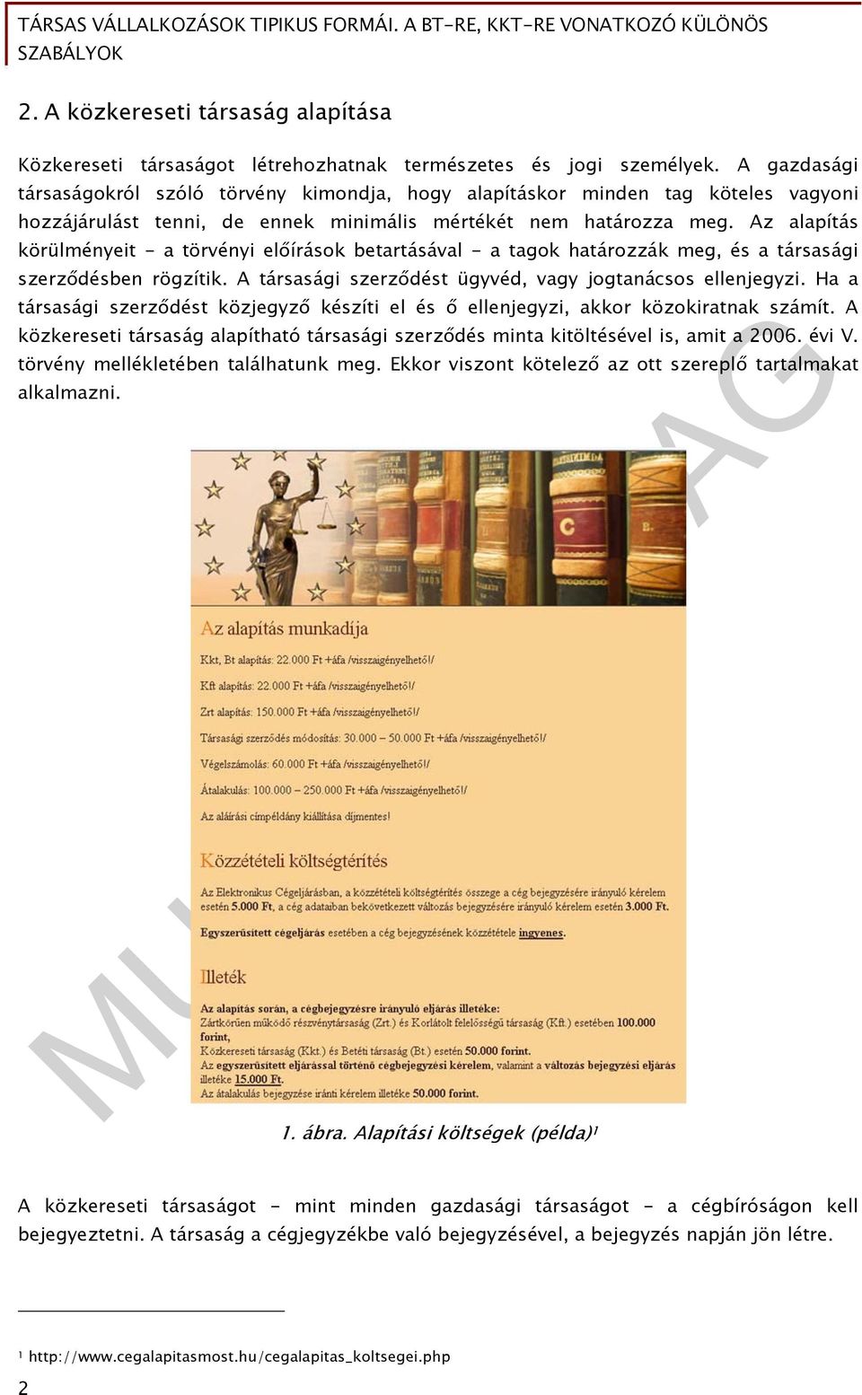 Az alapítás körülményeit - a törvényi előírások betartásával - a tagok határozzák meg, és a társasági szerződésben rögzítik. A társasági szerződést ügyvéd, vagy jogtanácsos ellenjegyzi.