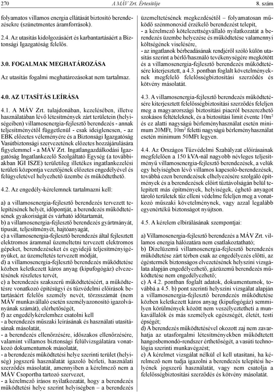 A MÁV Zrt.