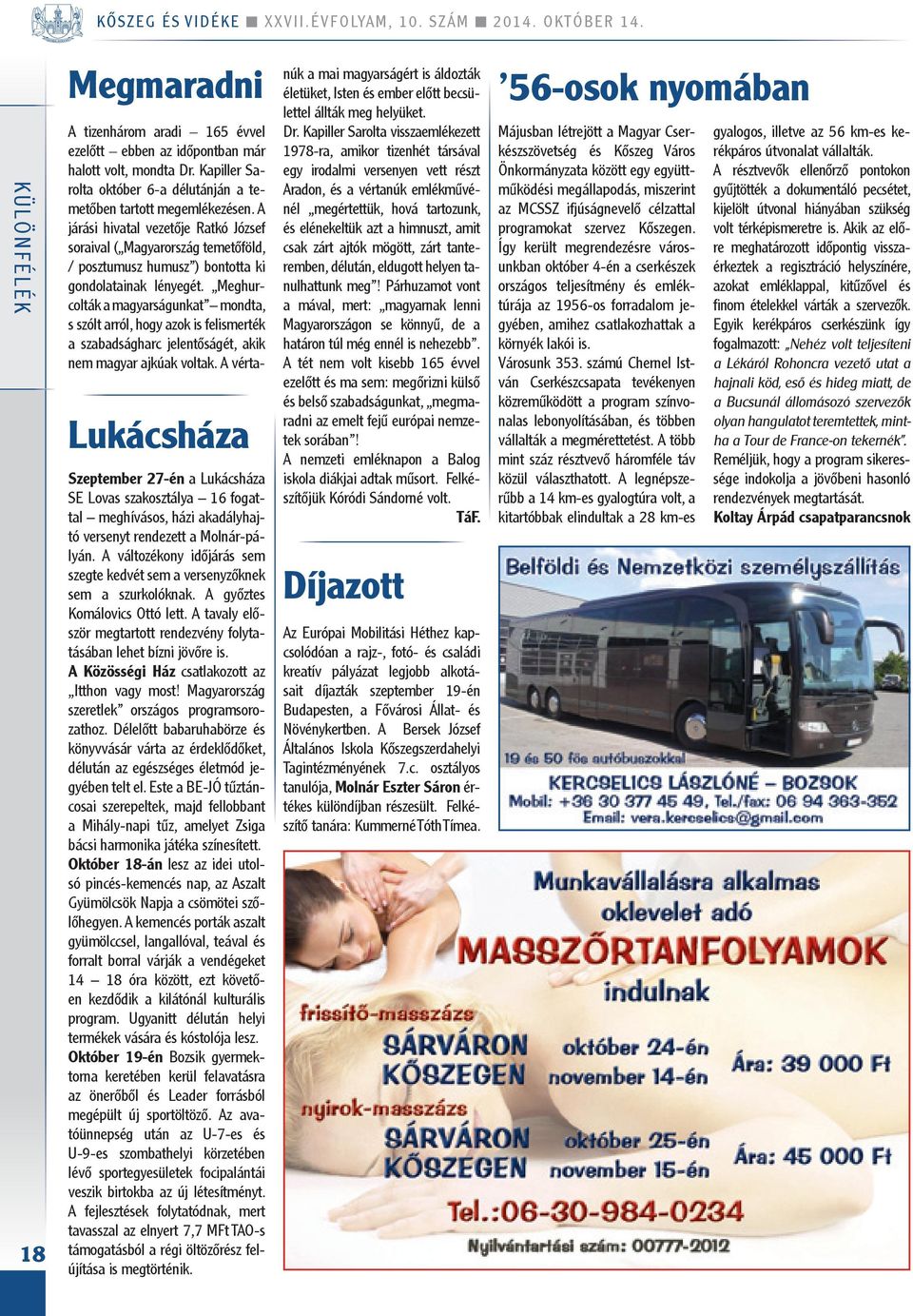 A változékony időjárás sem szegte kedvét sem a versenyzőknek sem a szurkolóknak. A győztes Komálovics Ottó lett. A tavaly először megtartott rendezvény folytatásában lehet bízni jövőre is.