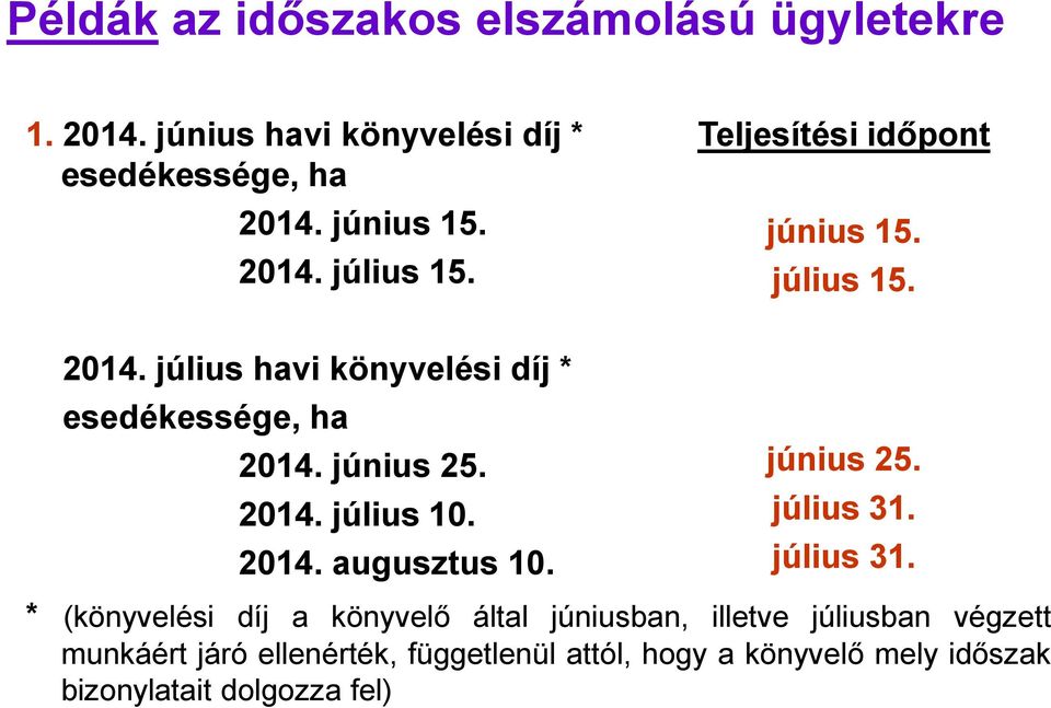 2014. augusztus 10. június 25. július 31.