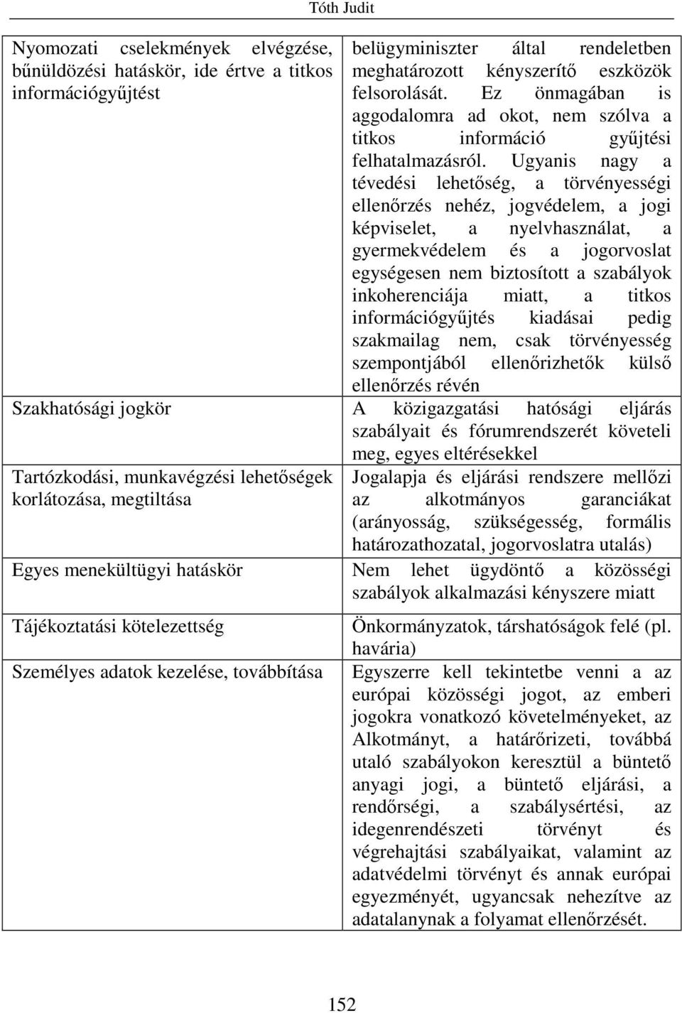 Ugyanis nagy a tévedési lehetıség, a törvényességi ellenırzés nehéz, jogvédelem, a jogi képviselet, a nyelvhasználat, a gyermekvédelem és a jogorvoslat egységesen nem biztosított a szabályok