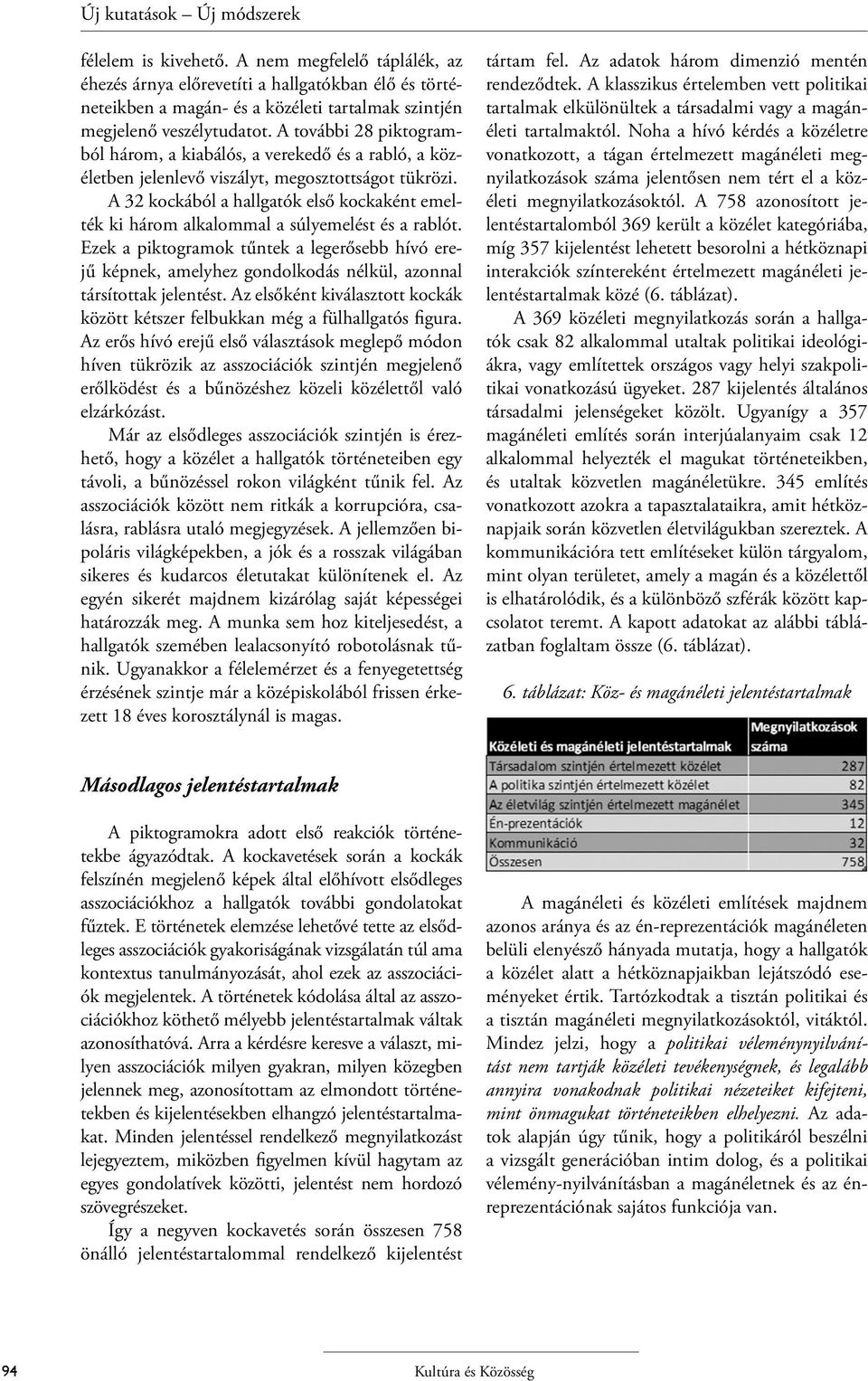 A további 28 piktogramból három, a kiabálós, a verekedő és a rabló, a közéletben jelenlevő viszályt, megosztottságot tükrözi.