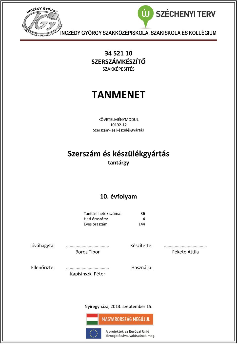 tantárgy 10.