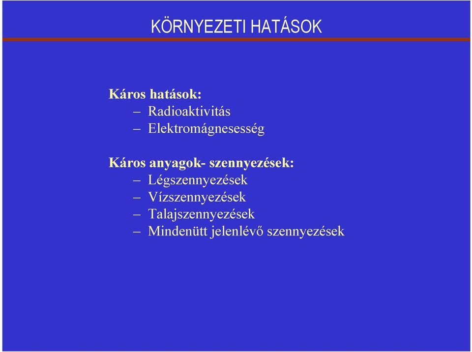anyagok- szennyezések: Légszennyezések