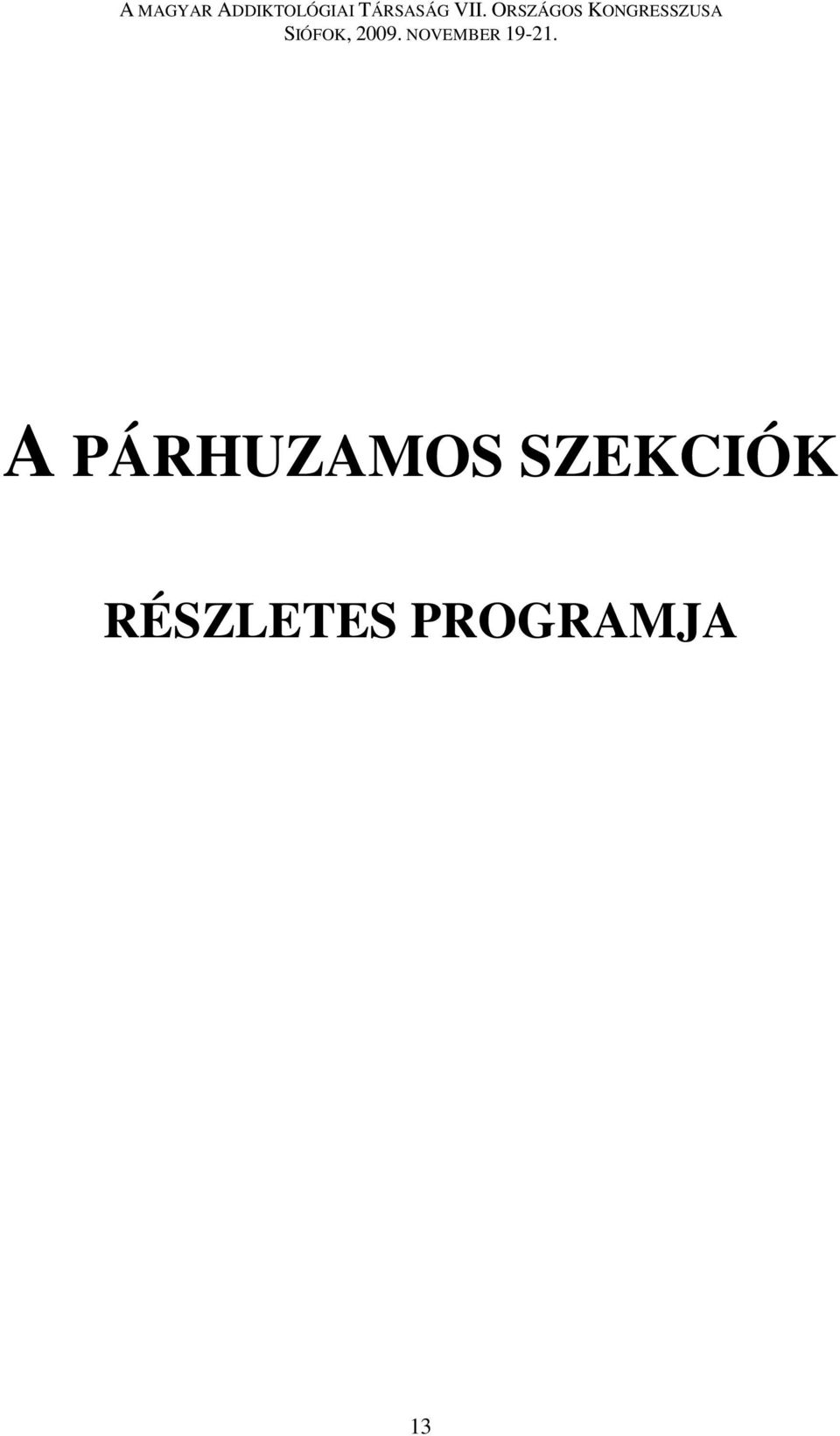 SZEKCIÓK