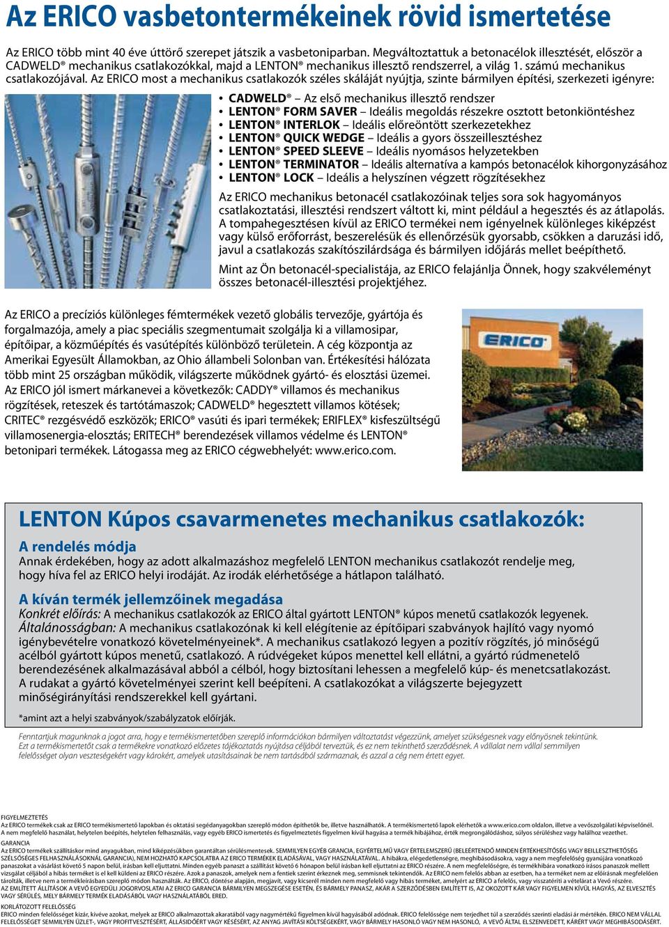 Kúpos menetű betonacél csatlakozó rendszerek - PDF Ingyenes letöltés