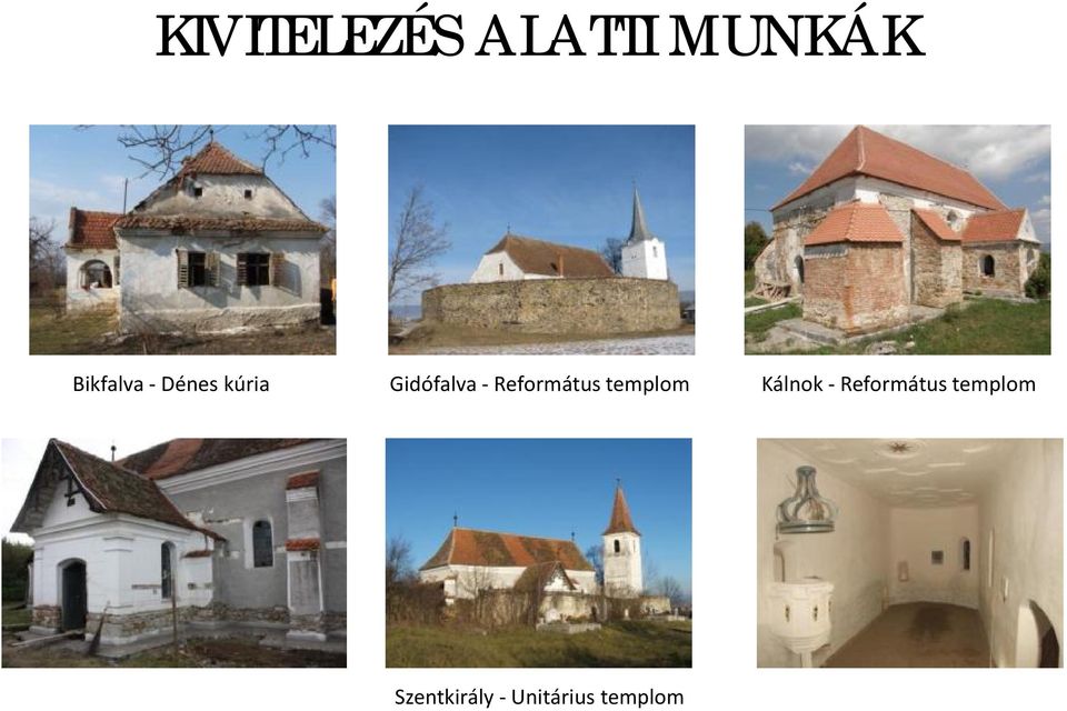 Református templom Kálnok -