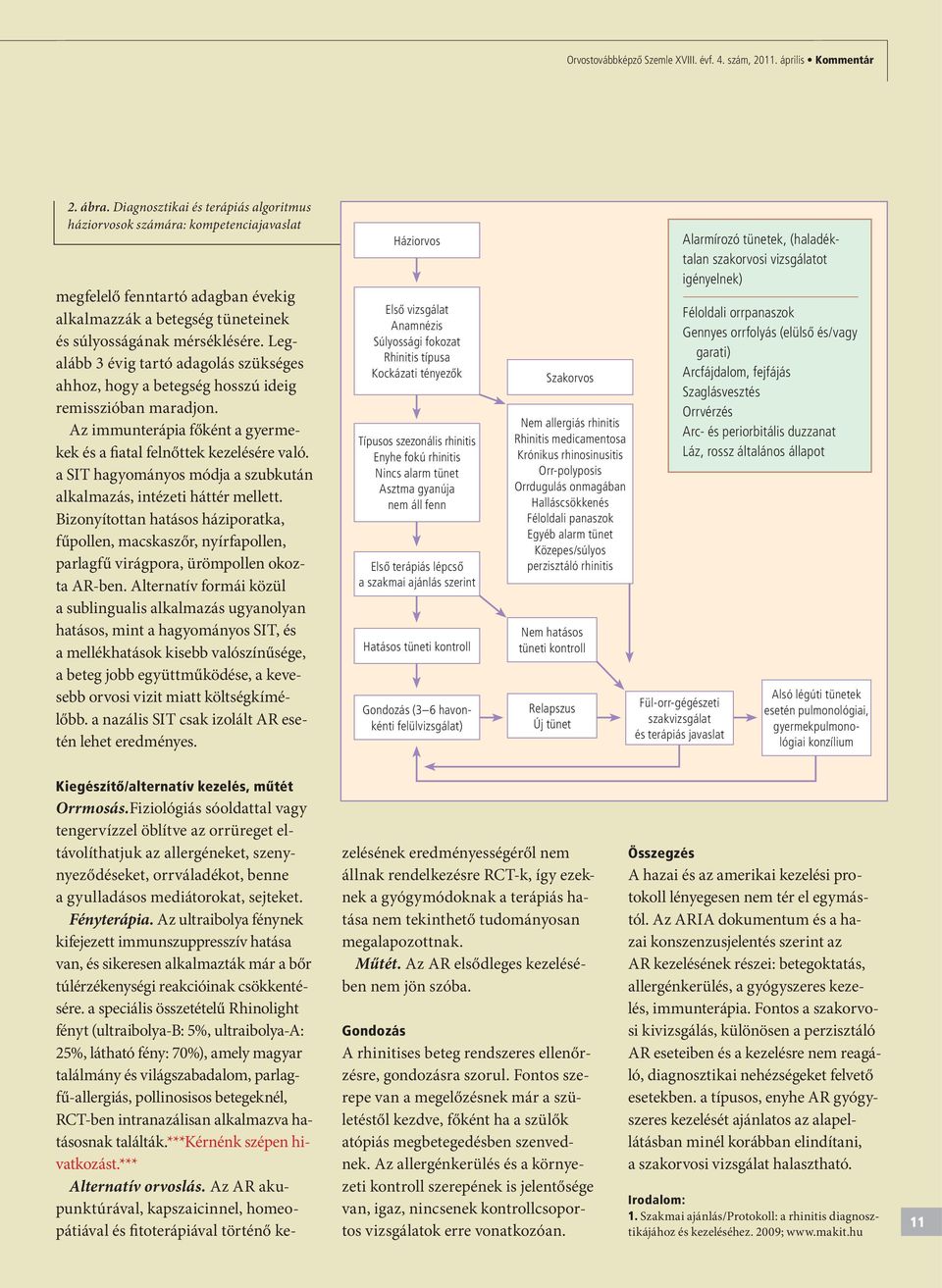 Legalább 3 évig tartó adagolás szükséges ahhoz, hogy a betegség hosszú ideig remisszióban maradjon. Az immunterápia főként a gyermekek és a fiatal felnőttek kezelésére való.