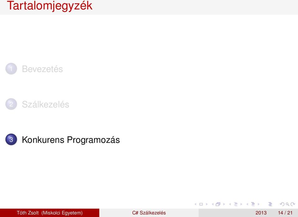 Programozás Tóth Zsolt
