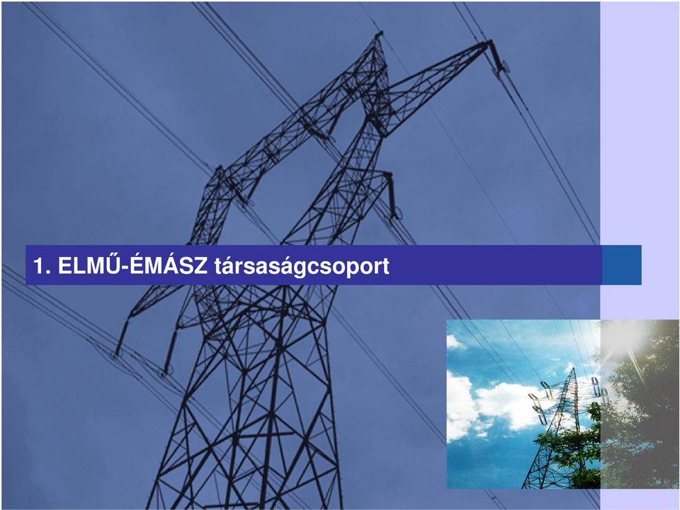 Az ELMŰ, mint városi villamosenergia szolgáltató - Fejlesztési elképzelések  - PDF Ingyenes letöltés