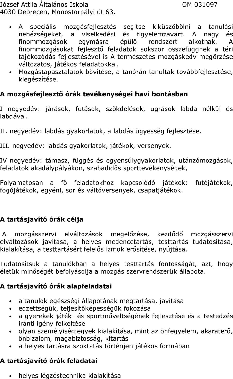 MINDENNAPOS TESTNEVELÉS - PDF Ingyenes letöltés