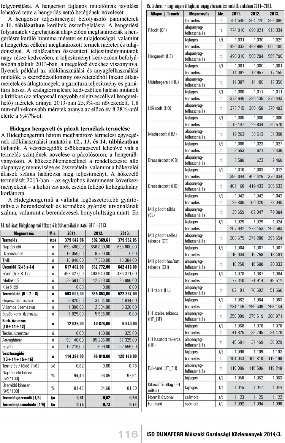 A hengerlési folyamatok végrehajtását alapvetően meghatározzák a hengerlésre kerülő bramma méretei és tulajdonságai, valamint a hengerlési célként meghatározott termék méretei és tulajdonságai.