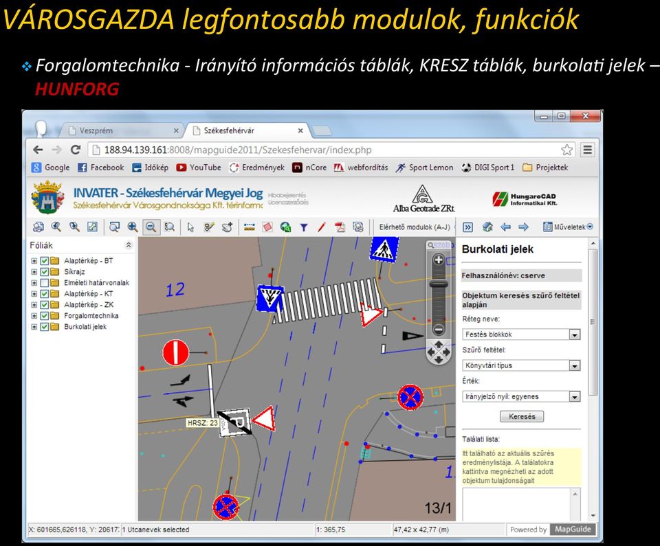 Forgalomtechnika - Irányító