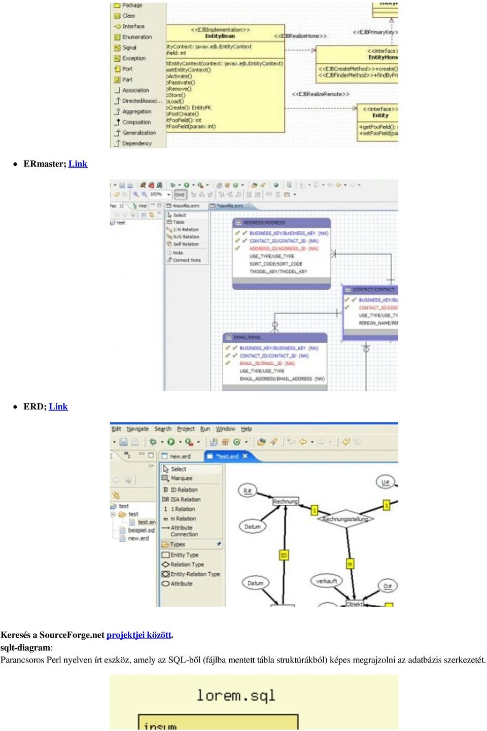 sqlt-diagram: Parancsoros Perl nyelven írt eszköz,