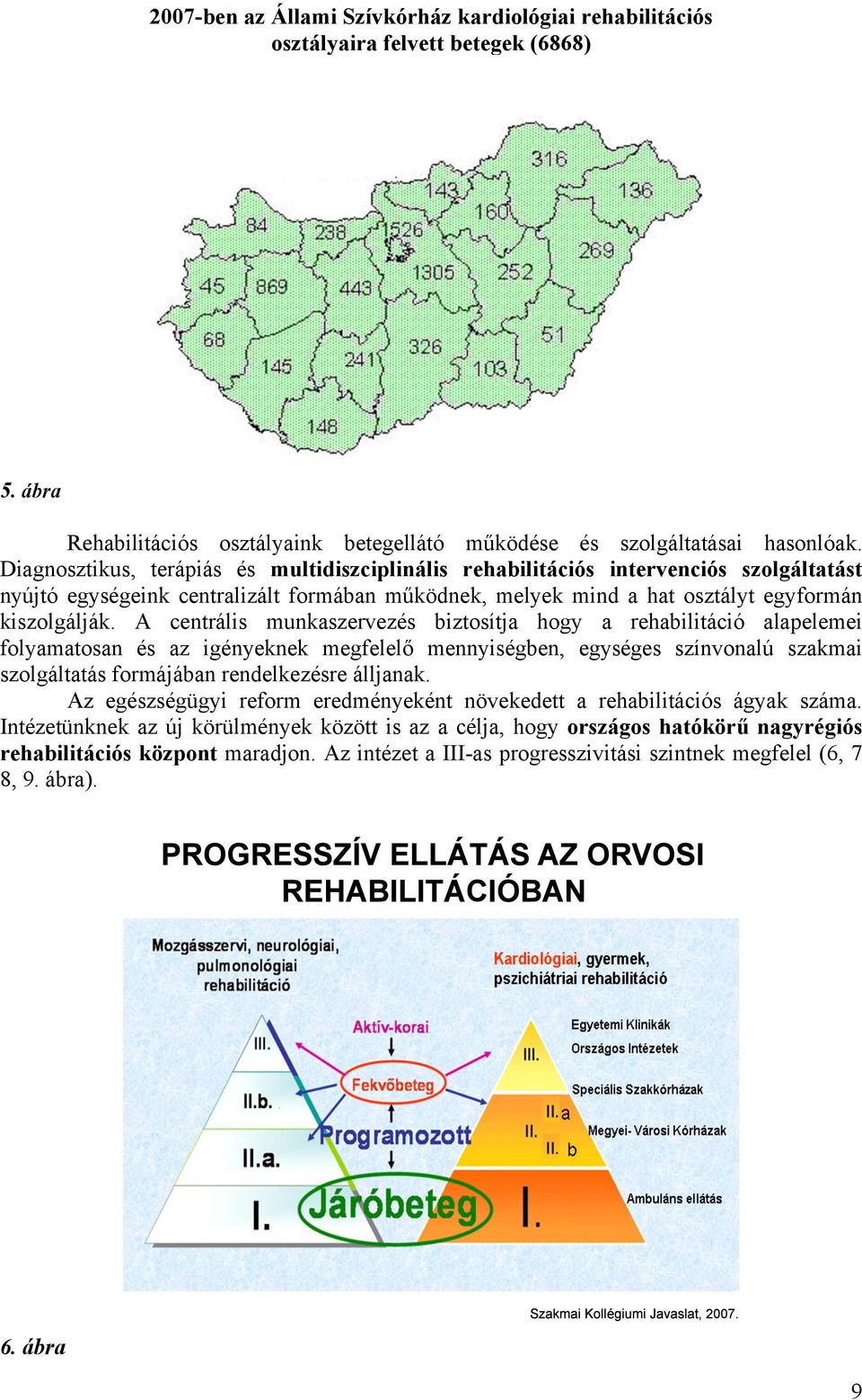A centrális munkaszervezés biztosítja hogy a rehabilitáció alapelemei folyamatosan és az igényeknek megfelelő mennyiségben, egységes színvonalú szakmai szolgáltatás formájában rendelkezésre álljanak.
