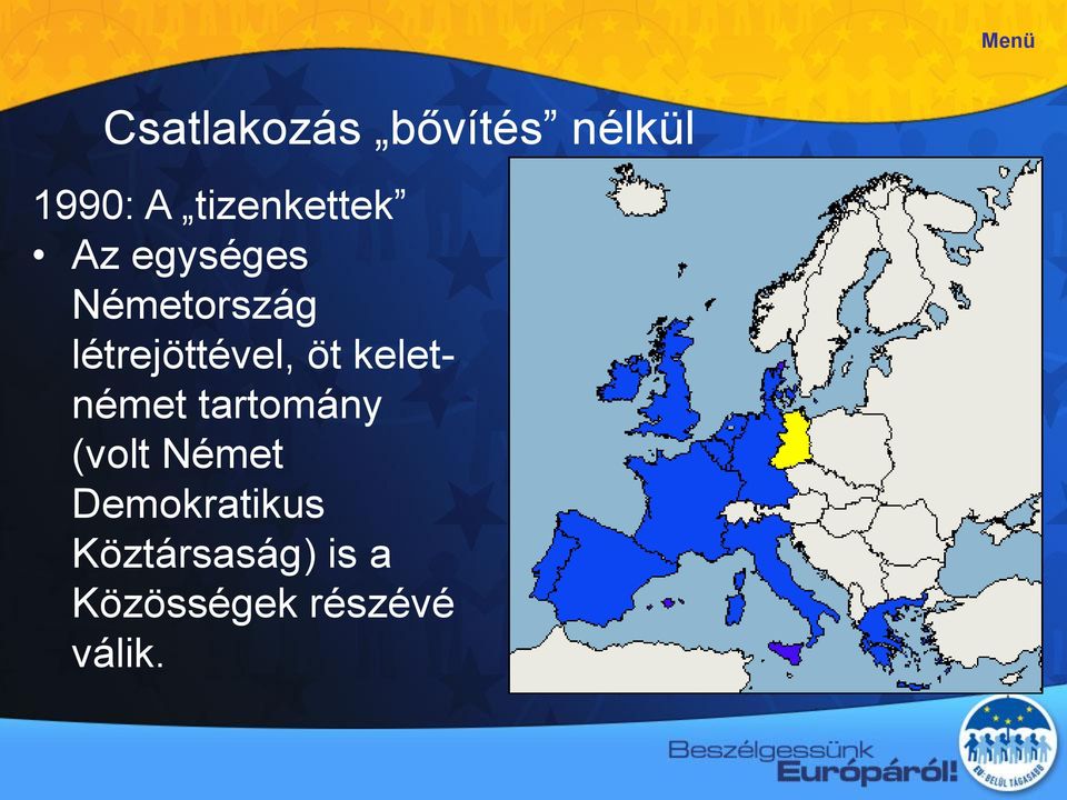 létrejöttével, öt keletnémet tartomány (volt