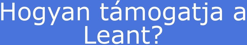Leant?