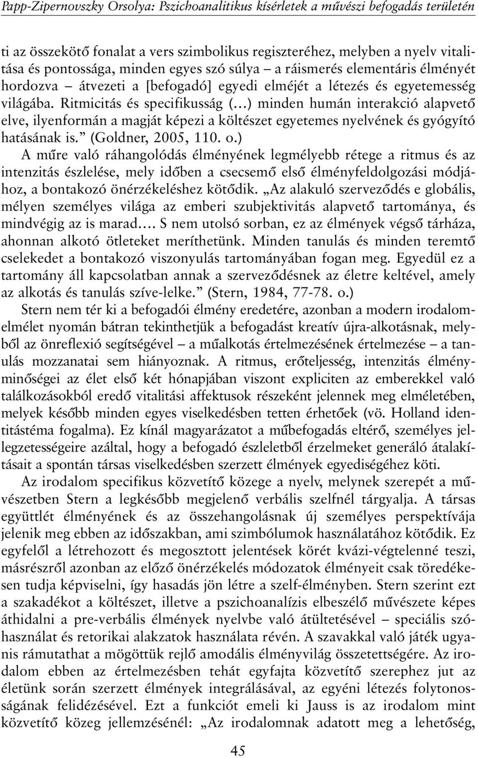 (Goldner, 2005, 110. o.