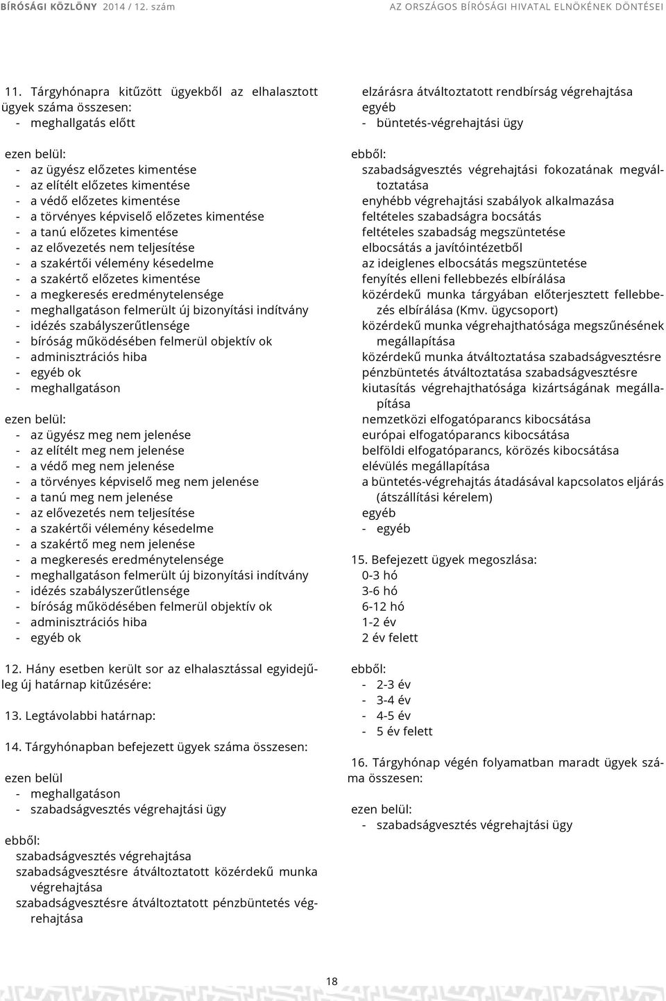 meghallgatáson felmerült új bizonyítási indítvány - idézés szabályszerűtlensége - bíróság működésében felmerül objektív ok - adminisztrációs hiba - egyéb ok - meghallgatáson - az ügyész meg nem