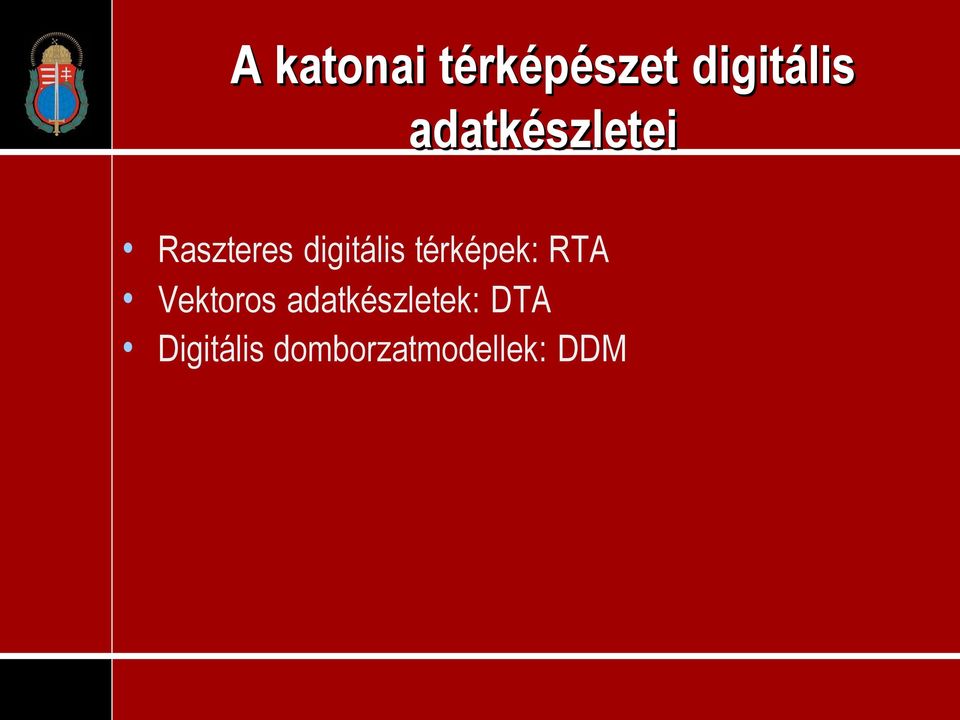 térképek: RTA Vektoros