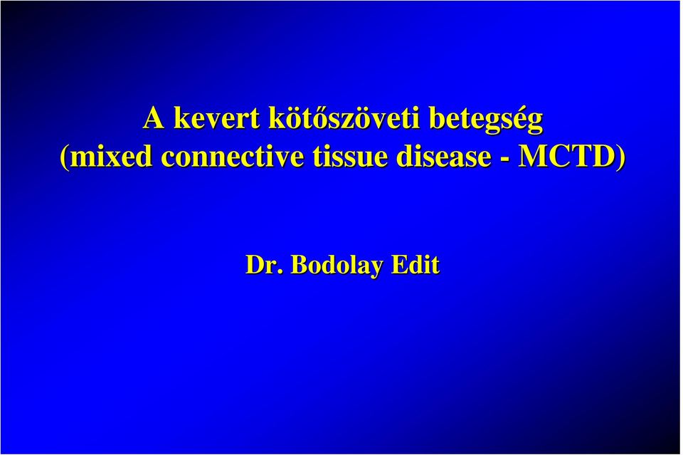 connective tissue